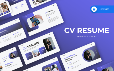 Daisy - CV Resume Keynote Template