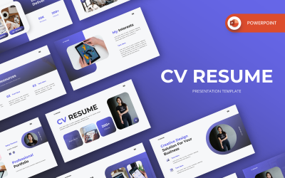 Daisy - CV Resume PowerPoint Template