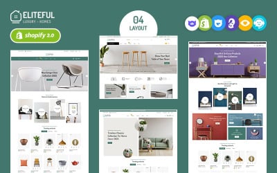 Eliteful - Modern Home Decor & Furniture - Shopify Responsive Theme