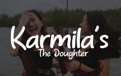 Karmila the Doughter - Graceful Script for Warm Words Font