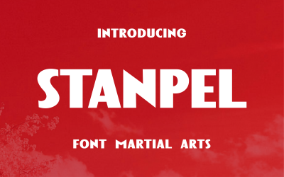 Stanpel - Fonte Bold Energy para esportes radicais