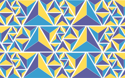 Elegant Multi Color Geometrical Pattern Background