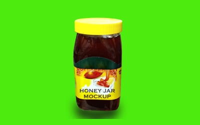 Honey Mock up PSD Template Design