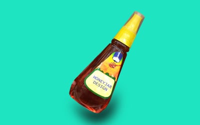 Honey Mockup PSD Template Design 3