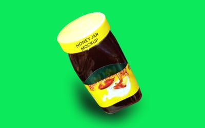 Honey Mockup PSD Template Design 9