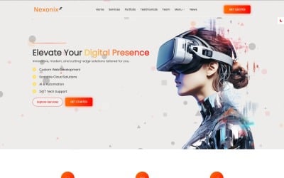 Nexonix | Wielofunkcyjny responsywny szablon witryny internetowej