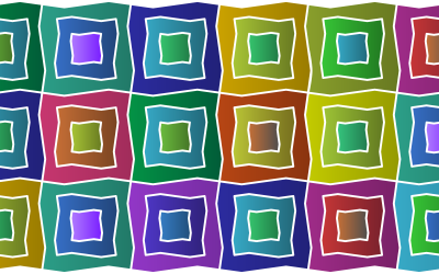 Seamless Multi Color Geometrical Pattern Background