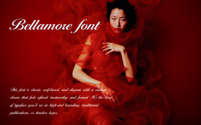 Bellamore font-Regular-081-25