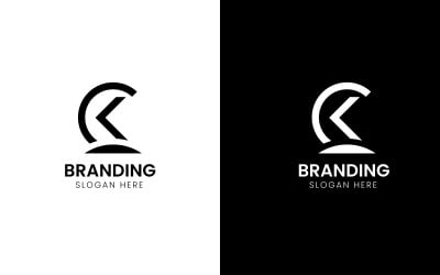 Letter K company logo-903