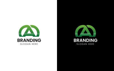 Letter MA company logo-901