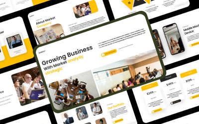 Keynote presentatie voor zakelijke en marketingdoeleinden