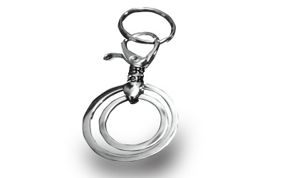 Key Ring PSD Mockup Template Design 9