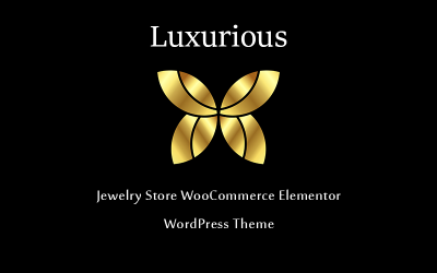 Luxurious - Jewelry Store WooCommerce Elementor WordPress Theme