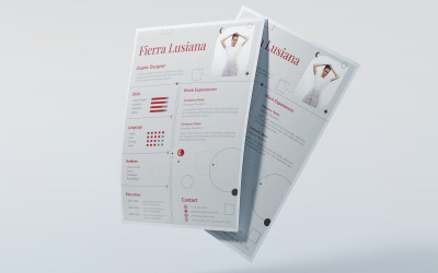 Modello di CV moderno e creativo