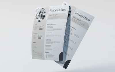 Monochrome &amp;amp; Professional CV Design