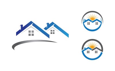 House Property concept icon logo template v.16
