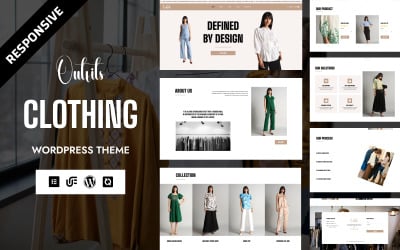 Outfits - Fashion &amp;amp; Clothing Store WooCommerce Elementor Theme