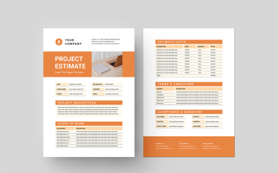 Project Estimate Template