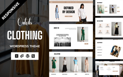 Roupas - Loja de Moda e Roupas Tema WooCommerce Elementor