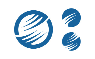 İşletme büyümesi Finans konsepti logo illüstrasyon tasarımı v.36