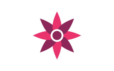 Lotus flower Logo Beauty Salon Cosmetic skincare vector icon design v.98