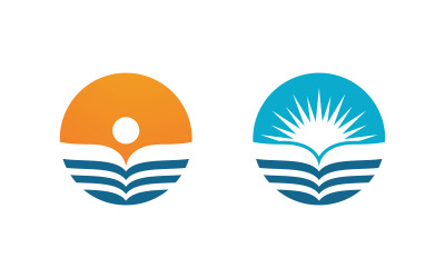 Wasserwellen-Flüssigkeitsvektor-Logo-Illustrationsdesign V1.119