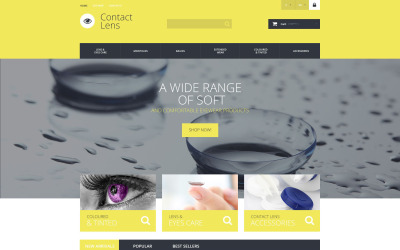 Contact Lens Technology Tema PrestaShop №52151