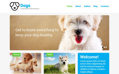 Kutya érzékeny WordPress téma