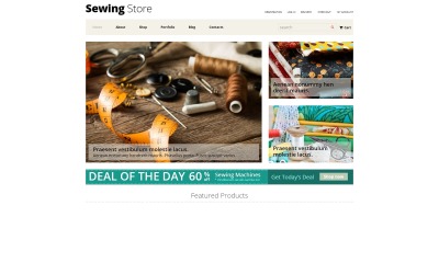 Sewing Store WooCommerce Theme