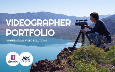 Tema WordPress do portfólio do videógrafo