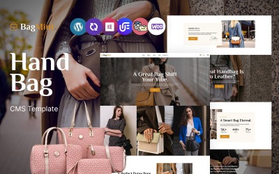 BagMint - Tema WordPress reattivo multiuso per negozi di borse