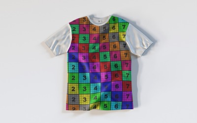 3 Sets of T-Shirt Front Mockup