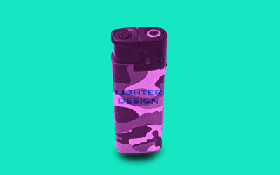 Lighter Mockup PSD Template Design 10