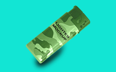 Lighter Mockup PSD Template Design 12