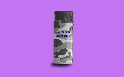 Lighter Mockup PSD Template Design 13