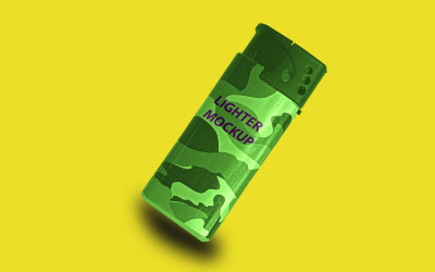 Lighter Mockup PSD Template Design 14