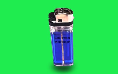 Lighter Mockup PSD Template Design 2