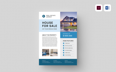 Real Estate Flyer Word Template