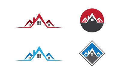 House Property concept icon logo template v.37