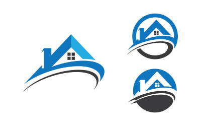 House Property concept icon logo template v.41