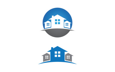 House Property concept icon logo template v.48