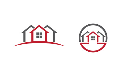 House Property concept icon logo template v.51