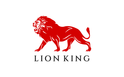Lion Head Custom Design Logo
