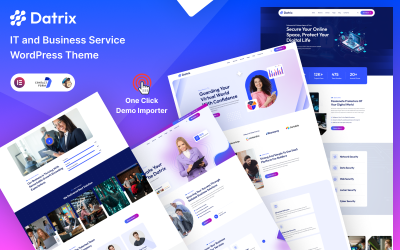 Datrix – šablona WordPress pro IT služby a podnikání