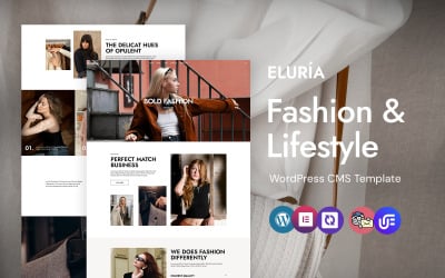 Eluría - Fashion & Lifestyle WordPress Elementor Theme