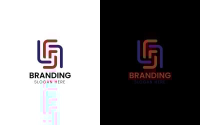 Letter F or G or FG business logo-910