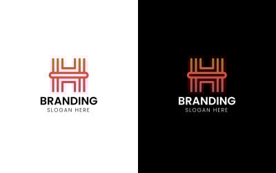 Letter H company logo-907
