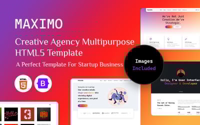 Maximo - Plantilla HTML5 creativa y multipropósito para negocios