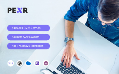 PEXR - Thème WordPress polyvalent et réactif