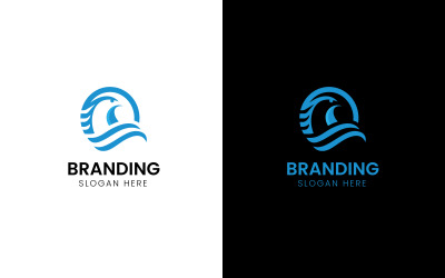 Wave bird logo template-918